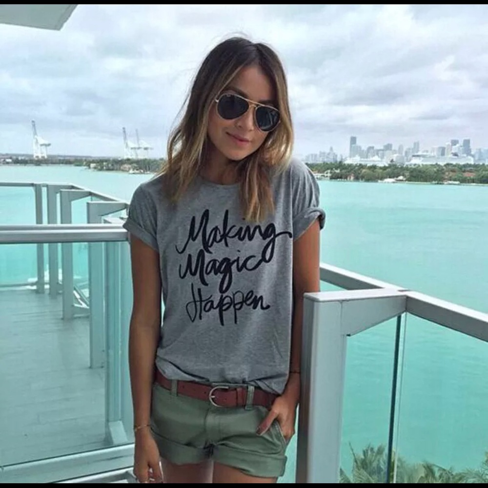 💥LAST ONE sz L💥Making Magic Happen t-shirt NWOT